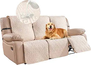 Genina 100% Waterproof Recliner Sofa Cover, Non-Slip Couch Cover