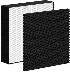 MCB50YSAU Air Purifier Replacement Filter for Daikin MCB50YSAU / MC55W, Includes 1 True HEPA and 1 Carbon Filter