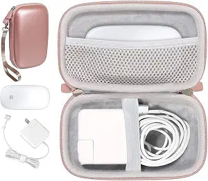 MacBook Magic Mouse and Charger All in one Case for MacBook, MacBook Pro, Air Charger 45W/60W/100W MagSafe 1/2, Magic Mouse 1/2, USB Hub, Type C Hub