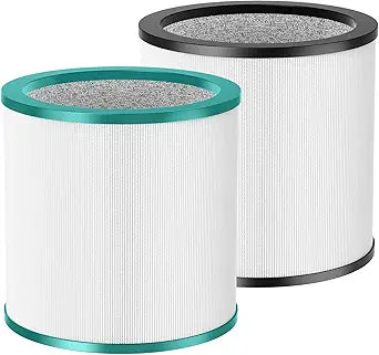 TP01 TP02 Filter Replacement Compatible with Dyson Pure Cool Link, 2 Pack