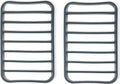 The Silicone Kitchen Silicone Roasting Rack Pan Extra Large, Dishwasher Safe, BPA Free, Non-Toxic, 7 in by 10.75 in, Navy, 2 Pack