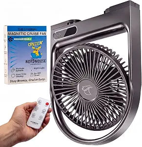 Nordmoose Magnetic Cruise Fan with Remote Control