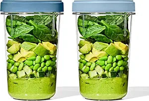 OXO Good Grips Twist & Stack Container  40 oz  2 Pack