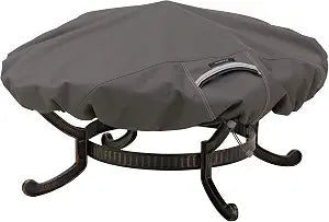 Classic Accessories Ravenna Water-Resistant 44 Inch Round Fire Pit Cover, Outdoor Firepit Cover