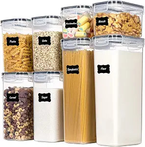 CHEFSTORY Airtight Food Storage Containers with Lids, 8 PCS