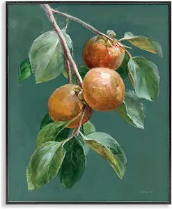 Autumn Harvest Fruit Still Life, 11 x 14 Inch Framed Gicle Print