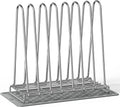 Reusable Bag Dry Rack, 304 Stainless Steel Plastic Bag Dry Rack with Silicone Drying Mat, Easy to Disassemble Bag Dryer Rack for Reusable Bags, Ziplock Bags, Silicone Bags, Space Saving Drying Stand