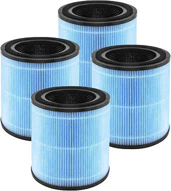 4 Pack AP0601 Replacement Filter Fit for AIRTOK AP0601 Air Purifier