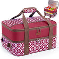 BAGSPRITE Double-Layer Insulated Casserole Carrier for 9" x 13" Baking Dish