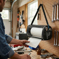 Portable Garage Paper Towel Holder: Water-Resistant Toilet Paper Dispenser