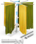 Pasta Drying Rack Collapsible, Large Noodle Dryer Foldable
