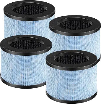 4 Pack JH12 Replacement Filter for VOOPNU DH-JH12 Air Purifier