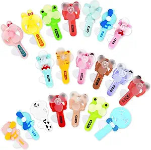 20 Pack Party Favors for Kids, Mini Fans, Birthday Goodie Bag Stuffers