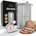 Matiks Deli Meat Press Ham Maker - Stainless Steel Lunch Meat Press Mold