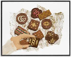 Glam Fashion Candy Still Life, 16 x 20 Inch Framed Gicle Print