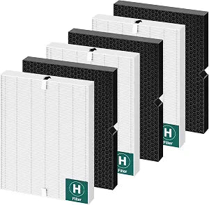 116130 Replacement Filter H for Winix 5500-2 Air Purifier, 3 Set