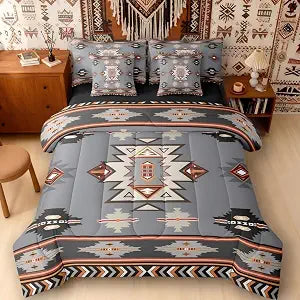 Erosebridal Western Bed in A Bag King Size Comforter Set 7 Pieces