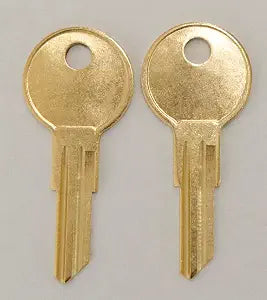 Two Replacement Keys for Herman Miller File Cabinet Office Furniture Cut to Lock/Key Numbers from UM227 to UM350 pre Cut to Code (um323)