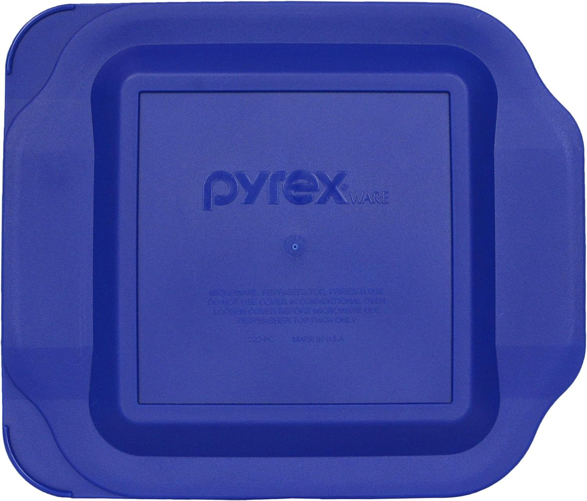 Pyrex 222-PC (2Qt) Blue Food Storage Replacement Lid - Made in USA