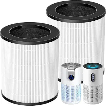 M03 Filter Replacement Compatible with MOOKA M03 & B-D03 Air Purifi-er