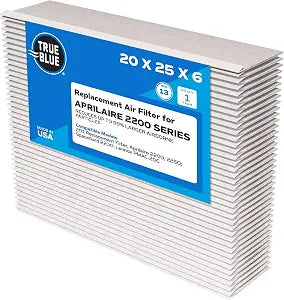 True Blue Replacement Air Filter for Aprilaire 2200 Series Air Cleaner,MERV 13