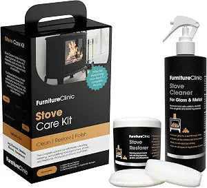 Furniture Clinic Stove Care Kit, Clean and Restore Stoves & Fireplaces