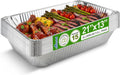 Large Aluminum Pans Full Size Deep Foil Disposable Durable Large Steam Table Pans for Baking Serving, Chafing Trays for Caterers, Bakeware 21 x 13 x 3 (15)