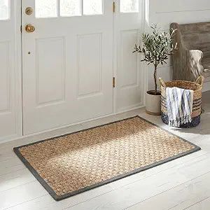 SAFAVIEH Natural Fiber Accent Rug 2'6"x4', Textured Natural NF114Q