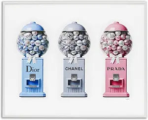 Fashion Brand Gumballs Glam, 16 x 20 Inch Framed Gicle Print