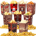 Weekgrat 90 Pcs 9 Styles Halloween Horror Circus Popcorn Boxes