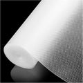100% EVA Shelf Liner Waterproof Non Adhesive, 12" x 240", Clear