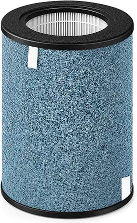HP302 NeverChange Air Purifier Max Replacement Filter for Shark Air Purifier Filter HP301, HP300, HP201, HP202, HP232 Series, HC501 Series, AP1000, UA205 Series Air Purifiers, Part # HE3FKPET