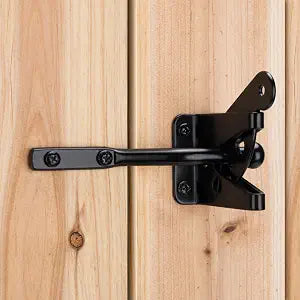 Self Locking Gate Latch for Wooden Fence, Gravity Lever Latch, 1pcs