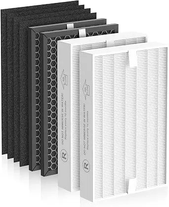 HPA5100B Replacement Filter for Honeywell HPA5100 HPA5150 HPA3100, 8-Pack