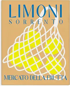 Stupell Industries Modern Lemon Fruit Market, 16 x 20 Inch Canvas Wall Art