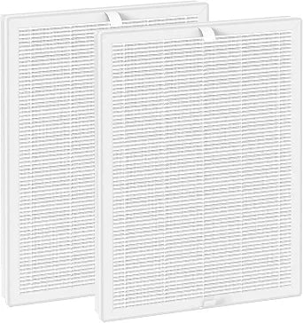2 Pack E-400 ClearAir-A7 Replacement Filter for AromaRoom E-400 and VEWIOR ClearAir-A7 Air Purifier, 3-in-1, H14 True HEPA with Efficiency Activated Carbon and Pre-Filter