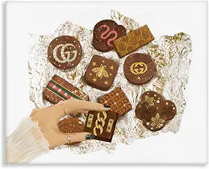 Glam Fashion Candy Still Life, 24 x 30 Inch Canvas Wall Art