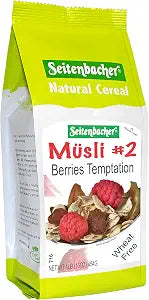 Seitenbacher All Natural Cereal #2 Musli Berries Temptation -- 1 lb - 2 pc