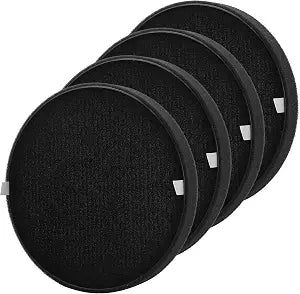 4-Pack Halo Replacement Filter, Compatible with Pure Enrichment PureZone Halo Air Purifier PEAIRDSK, 2-in-1 Filters