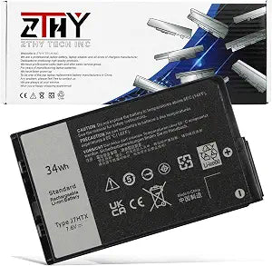 ZTHY J7HTX 7XNTR Battery for Dell Latitude 7202 7212 7220 Rugged Extreme