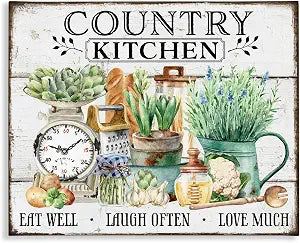 Stupell Industries Country Kitchen Still Life, 16 x 20 Inch Canvas Wall Art