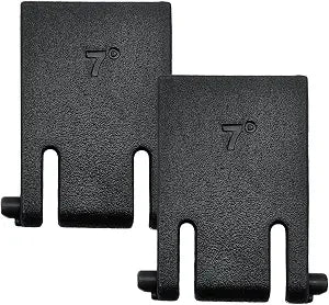 2 Pcs Keyboard Feet Replacement Parts, Computer Keyboards Foot Stand Holder Compatible with Logitech Wireless Keyboard MK320 MK335 K330, Keyboards Stand Feet Legs for Computer, Grey