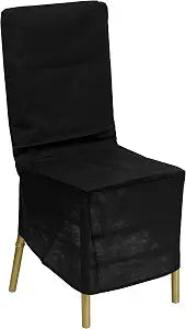 Flash Furniture Black Fabric Chiavari Chair Storage Cover