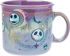 Silver Buffalo Disney Nightmare Before Christmas, Ceramic Camper Mug, 20oz