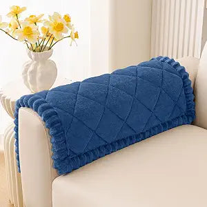 Smiry Non Slip Couch Cover for Dogs, Fuzzy Plush Pet Sofa Protector