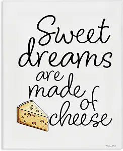 Stupell Industries Cheesy Wordplay Humor, 16 x 20 Inch Canvas Wall Art