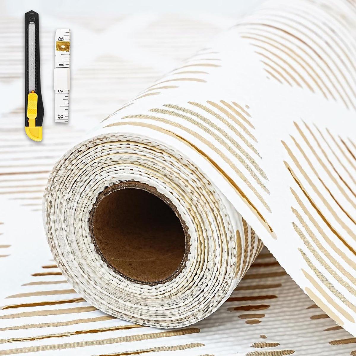 Drawer and Shelf Liner for Kitchen Cabinet Non-Adhesive 12in x 20FT