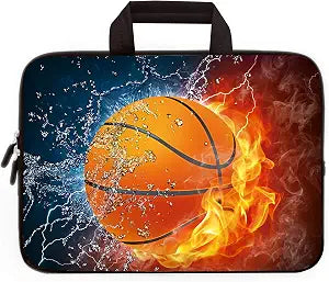 11" 11.6" 12" 12.1" 12.5" inch Laptop Carrying Bag Chromebook Case Notebook Ultrabook Bag Tablet Cover Neoprene Fit Samsung Google Acer HP DELL Lenovo Asus (11 11.6 12.1 12.2 inch, Basketball)