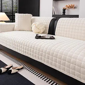 Velvet Couch Cover 3 Seats, Sofa Cover Washable, Pet Couch Covers 1PC