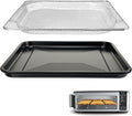 Air Fryer Basket & Baking Pan for Ninja SP101, Stainless Steel Non-Stick